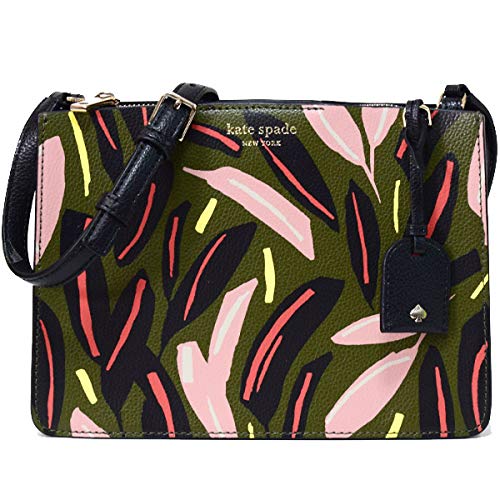 ケイトスペード バッグ katespade サフィアーノダブルフェイスレザー エヴァ モダン フェザー トップ 2WAY ショルダー ハンドバッグ グリーンマルチ WKRU6118 Amazon | [ケイトスペード] バッグ katespade サフィアーノダブル